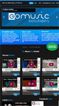 Mobile Screenshot of gomusicsolutions.com